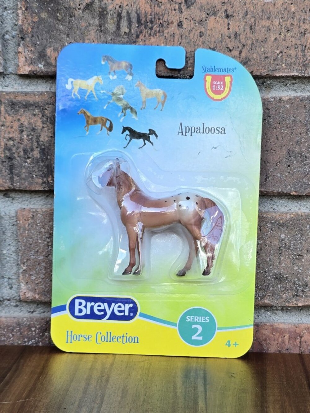 Breyer Stablemate Red Roan Blanket Appaloosa NIB (INV460)
